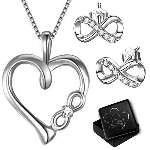 Damen schmuck set echt 925er - damen,