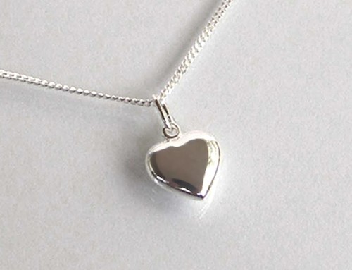 925 echt silber herzkette - 925,