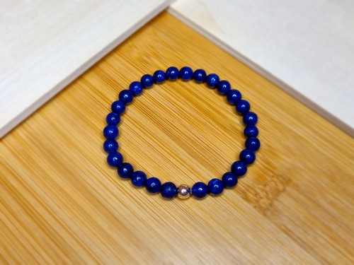 Echtes lapislazuli perlen - echtes,