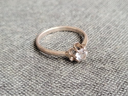 Süßer alter ring - ring, silber