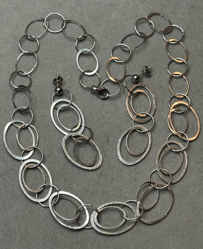 Echtes silber 925 set - set, kette
