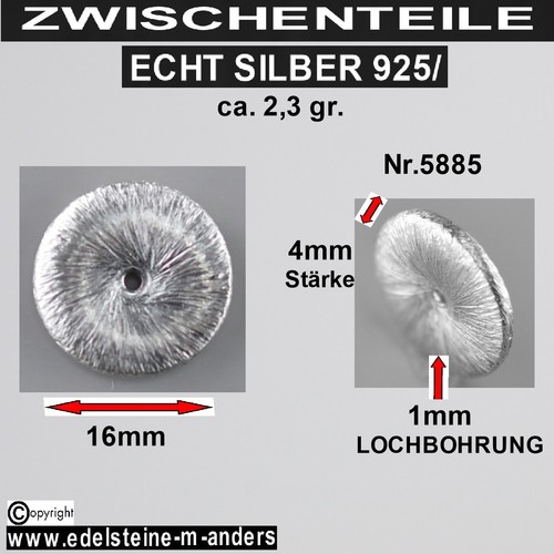 Echt silber zwischen perlen - echt,