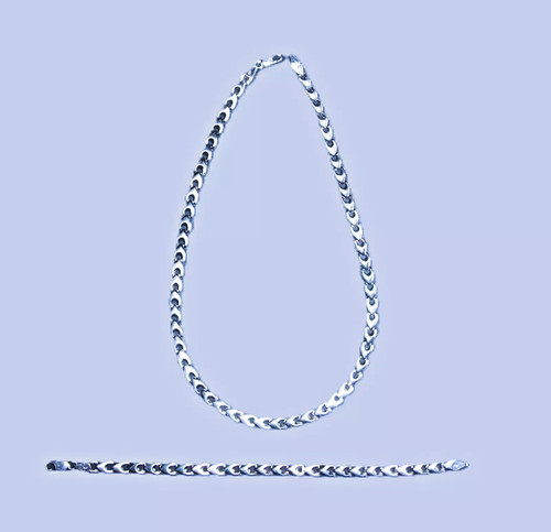 Halskette armband 2 tlg - ,