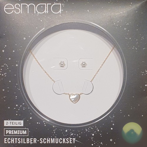 Esmara schmuck set echtsilber - set,