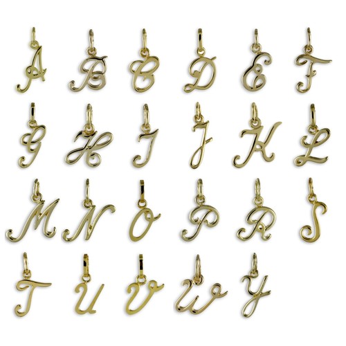 Buchstaben anhänger - buchstaben,