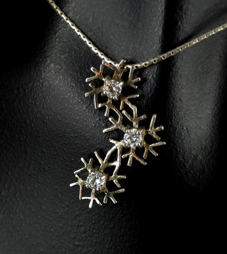 Anhänger silber 925 zirkonia - anhänger,