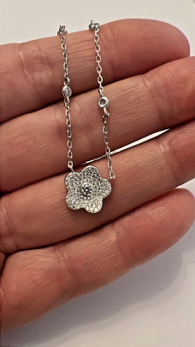Collier kette sterlingsilber - collier,