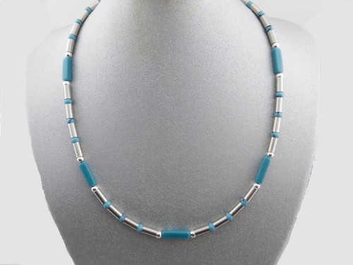 Edelstahl halskette collier - edelstahl,