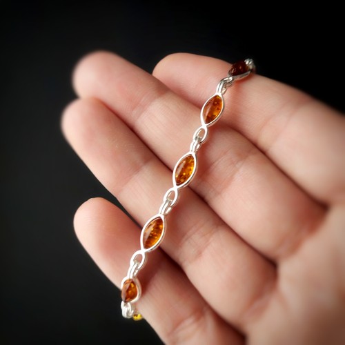925 silber armband - 925, mit