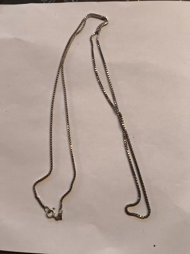 Lange silberne kette 835 - lange,
