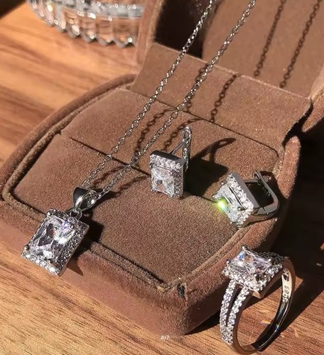 Damen schmuck set echt silber - damen,