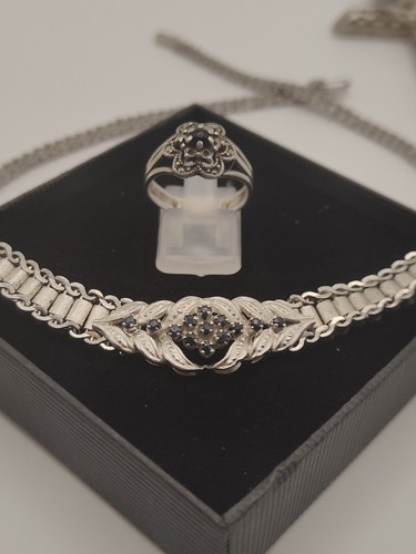 Vintage schmuckset 835 silber - vintage,
